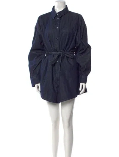 Pre-owned The Frankie Shop Romper In Blue