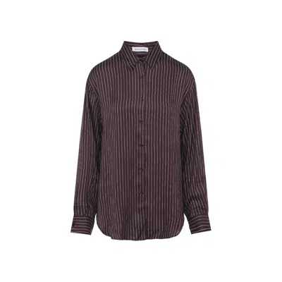 The Frankie Shop Shirt In Brown