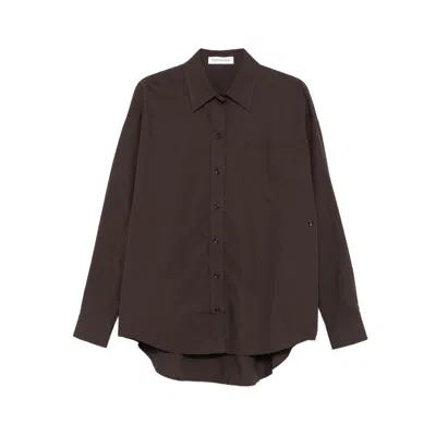 The Frankie Shop Shirts In Brown