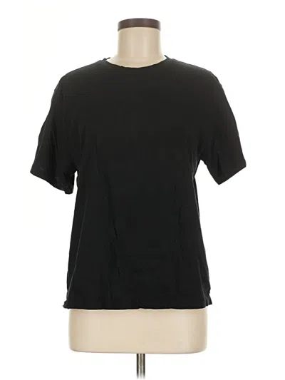 Pre-owned The Frankie Shop Short Sleeve T-shirt In Black