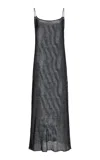 The Frankie Shop Sienna Semi-sheer Linen Maxi Dress