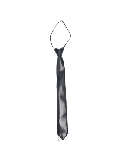 The Frankie Shop Sira Pre-tied Tie In Black