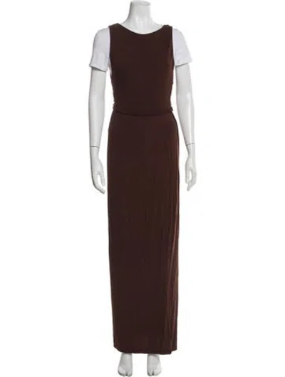 Pre-owned The Frankie Shop Skirt Set In Brown