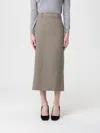 The Frankie Shop Skirt  Woman Color Beige In Brown