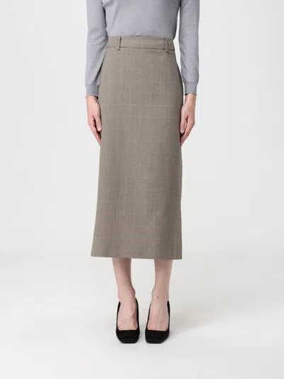 The Frankie Shop Skirt  Woman Color Beige In Brown