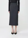 The Frankie Shop Skirt  Woman Color Grey In Gray