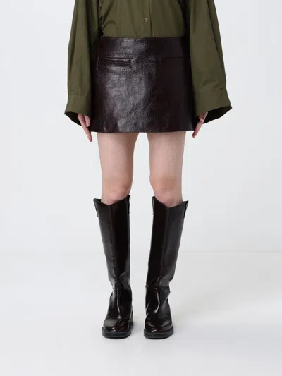 The Frankie Shop Skirt  Woman Color Brown