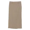 The Frankie Shop Plaid-pattern Midi Skirt In Animal Print