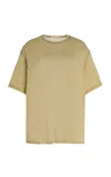 The Frankie Shop Slevan Oversized Sheer T-shirt In Ivory