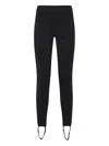 The Frankie Shop Stirrup-style Leggings With High Waist In Black