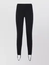The Frankie Shop Stirrup-style Leggings With High Waist In Black