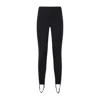 The Frankie Shop Stirrup-style Leggings With High Waist In Black