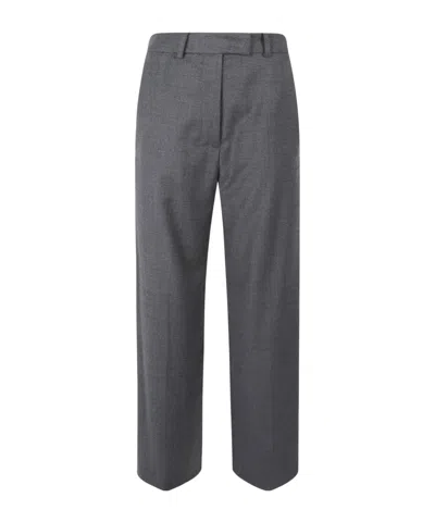 The Frankie Shop Straight-leg Casual Pants In Gray