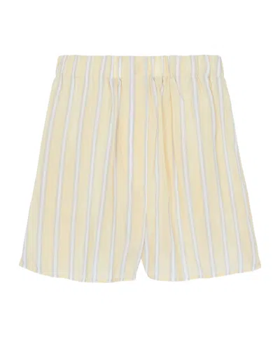 The Frankie Shop Striped Shorts In Multi