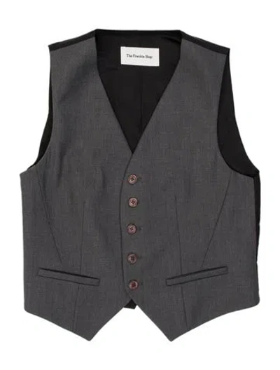 Pre-owned The Frankie Shop Suit Vest In Gray