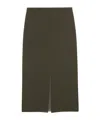 The Frankie Shop Suva Sheer Skirt - Khaki