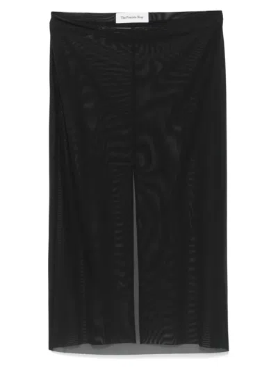 The Frankie Shop Suva Skirt In Black