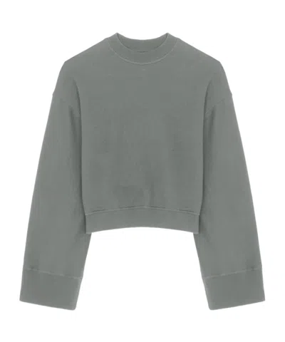 The Frankie Shop Talia Sweatshirt - Light Khaki