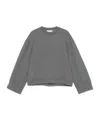 The Frankie Shop Sweatshirt Mit Rundhalsausschnitt In Gray