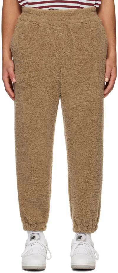 The Frankie Shop Tan Savino Sweatpants In Camel