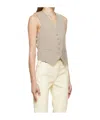 The Frankie Shop Taupe Gelso Vest