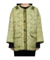 The Frankie Shop Teddy Oversized Quilted-shell Jacket