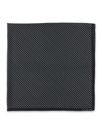 The Frankie Shop Marais Striped Scarf In Green