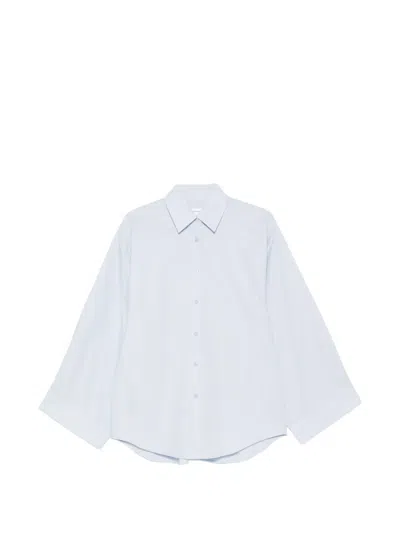The Frankie Shop Tila Button-fastening Shirt In Blue
