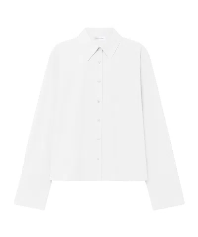 The Frankie Shop Tilda Wide Sleeve Shirt In White