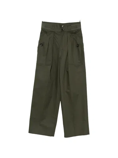 The Frankie Shop Tova Cargo Pants In Black