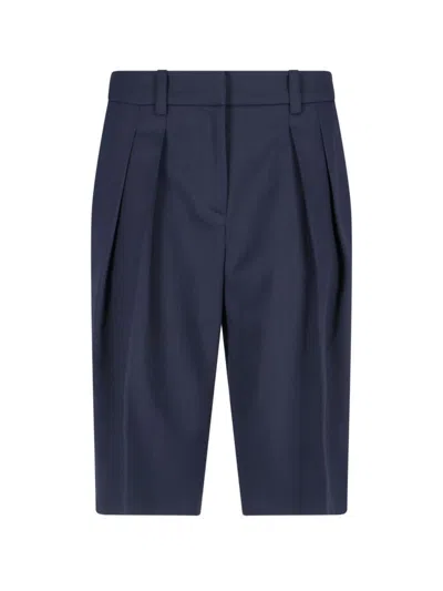 The Frankie Shop Trousers In Blue