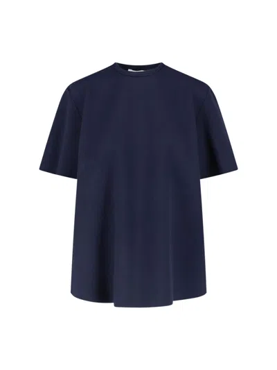 The Frankie Shop Leni Oversized T-shirt In Blue