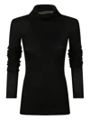 The Frankie Shop Utica Turtleneck Sweater In Black