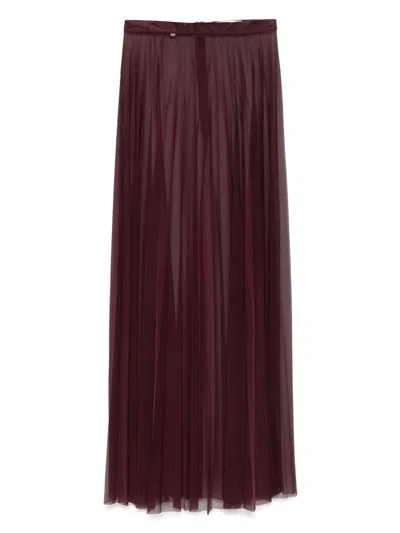 THE FRANKIE SHOP VALLEN MAXI MESH SKIRT