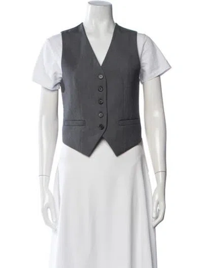 Pre-owned The Frankie Shop Vest In Grey
