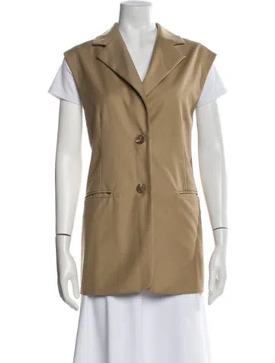 Pre-owned The Frankie Shop Vest In Neutral
