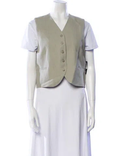 Pre-owned The Frankie Shop Vest W/ Tags In Neutral