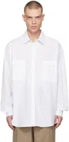 The Frankie Shop White Gus Oversized Shirt In White