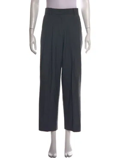 Pre-owned The Frankie Shop Wide Leg Pants In Grey