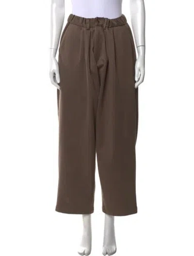 Pre-owned The Frankie Shop Wide Leg Pants In Neutral