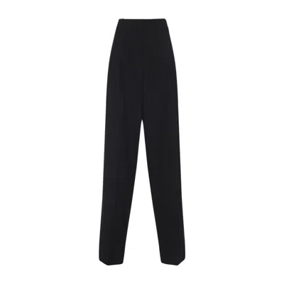 THE FRANKIE SHOP WIDE-LEG TROUSERS WITH TAILORED SILHOUETTE AND PLEATED FRONT