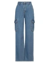 The Frankie Shop Woman Jeans Blue Size M Cotton In Blue