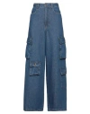 The Frankie Shop Woman Jeans Blue Size S Cotton In Blue