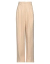 The Frankie Shop Woman Pants Beige Size Xs Wool, Nylon In Beige