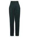 The Frankie Shop Woman Pants Dark Green Size M Wool, Polyester, Nylon, Acrylic In Green