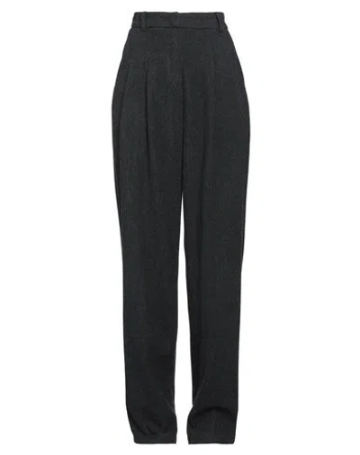 The Frankie Shop Woman Pants Charcoal Size S Wool, Polyester, Nylon, Acrylic In Grey