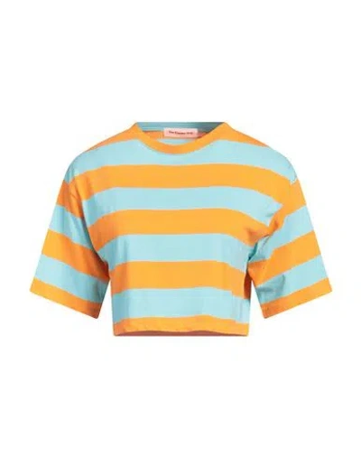 The Frankie Shop Woman T-shirt Orange Size M/l Cotton