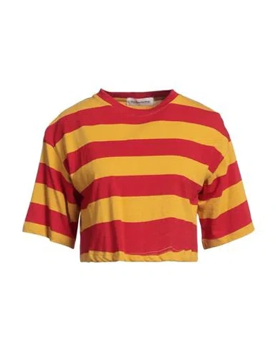 The Frankie Shop Woman T-shirt Red Size M/l Cotton