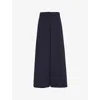 THE FRANKIE SHOP THE FRANKIE SHOP WOMEN'S VY SIERRA WIDE-LEG HIGH-RISE WOVEN TROUSERS