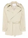 The Frankie Shop Zurich Short Trench Coat